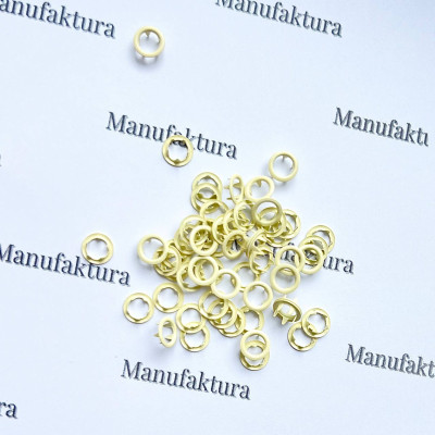 Кнопка 9,5 мм трикотажна сталь нержавіюча :масло кольору 