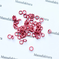 Кнопка 9,5 мм трикотажна сталь нержавіюча :рожевого кольору Кнопка 9,5 мм трикотажна сталь нержавіюча :рожевого кольору