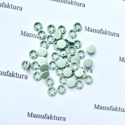 Кнопка BABY 9,5 мм закрита :  оливка  кольору